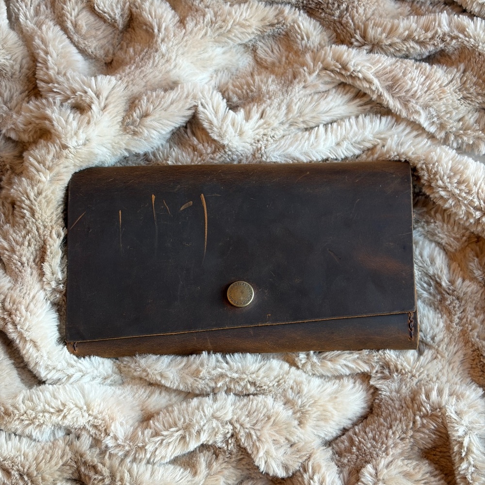 Portland Leather Rancher Wallet - Cognac